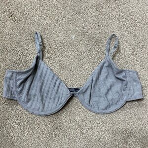 Out From Under Grey Unlined Bra Size 36 C
